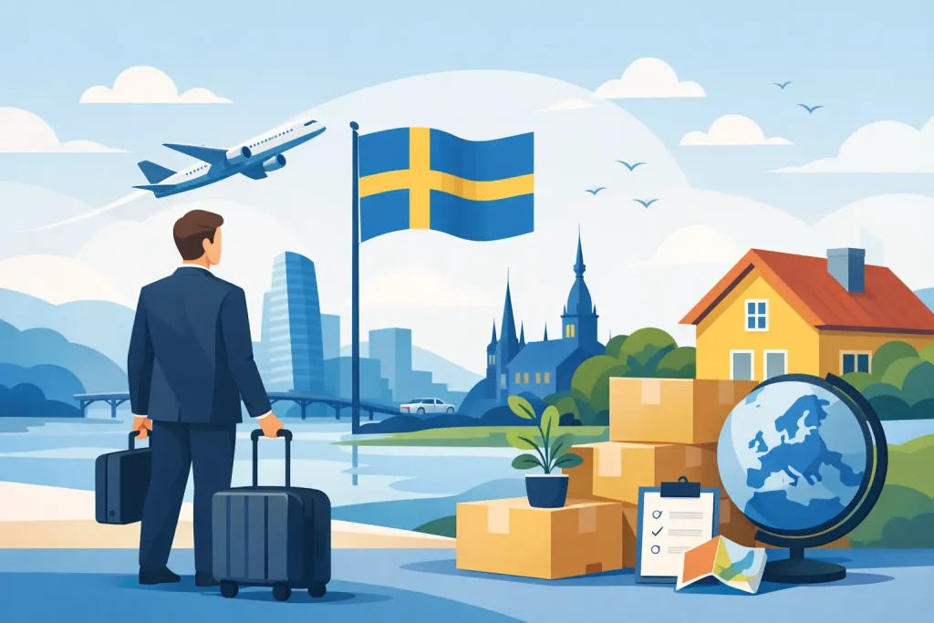Opas muuttoon Ruotsin työkomennukselle